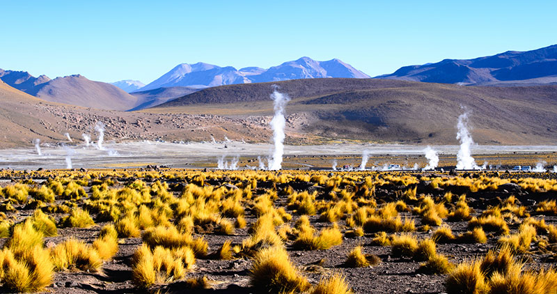 Os gêiseres del tatio são um fenômeno incrível