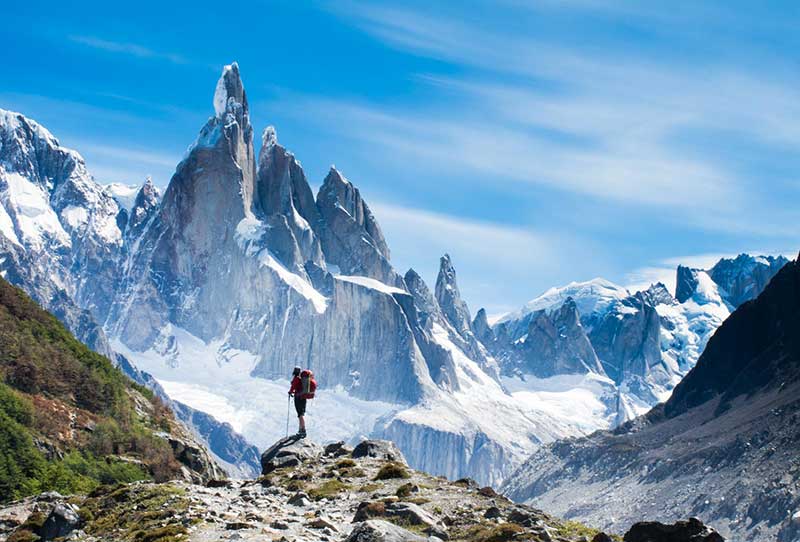 As trilhas de El Chaltén encantam a todos